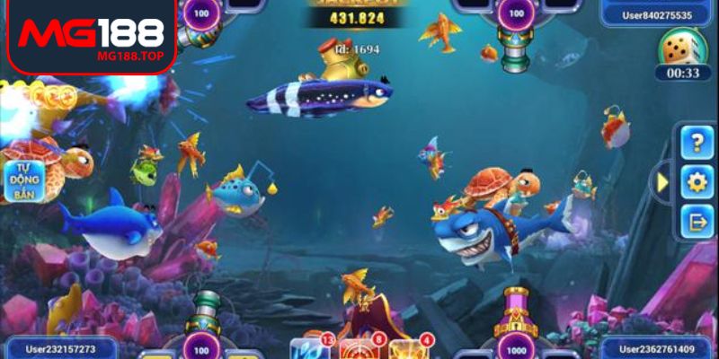 Game vua bắn cá Mg188 rất được ưa chuộng